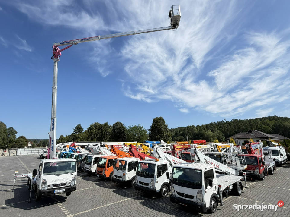 Nissan Cabstar Podnośnik Koszowy Zwyżka Multitel Widełki sprzedam