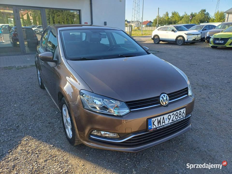 Volkswagen Polo Klima Salonowy 100Bezwypadkowy Hatchback Samochody osobowe Chrzanów