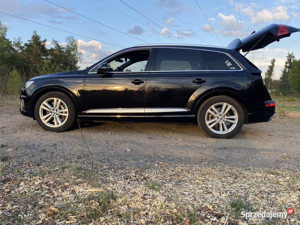 Audi q7 etron quattro s line 2018 385 hybryda Q7 Warszawa