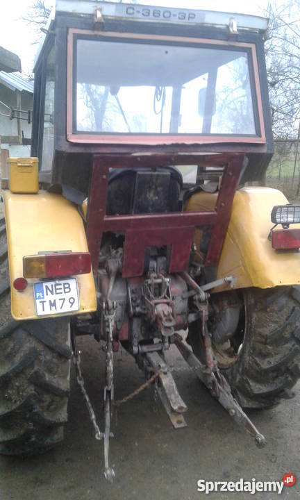 Sprzedam ciągnik C360 3P Krzewno