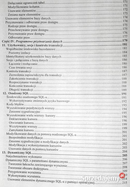 SQL każdego Jan J Harrington Pozostałe Chełm