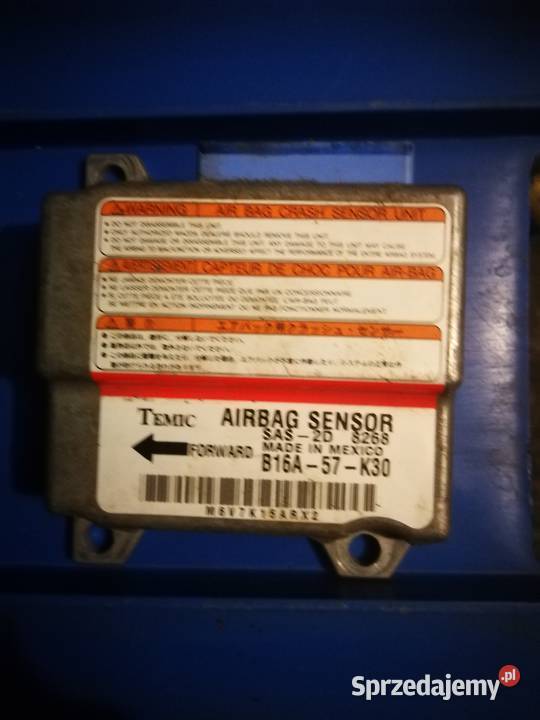 Sensor moduł Airbag poduszek Mazda OE B16A57K30 wyposażenie elektryczne