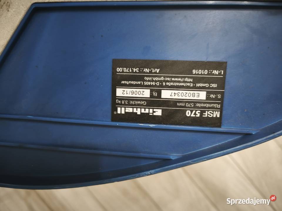 odśnieżarka łopata do śniegu Osięciny