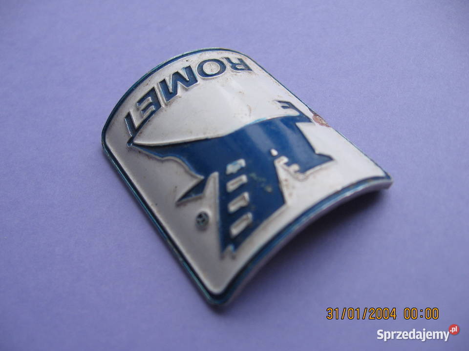 ROMET stara tabliczka znaczek rower motorower Przemyśl