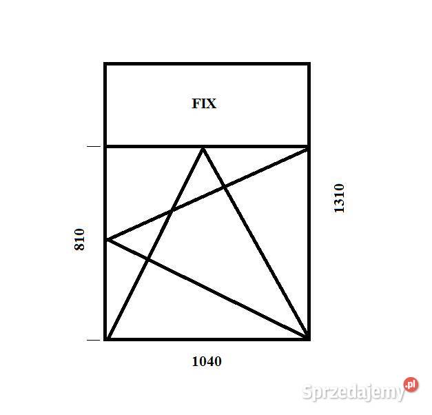 Okno PCV 1040x1310 PCV Drzwi i okna Białystok