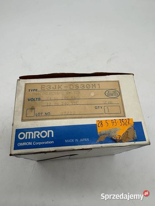Omron E3JKDS30M1 Czujnik fotoelektryczny Warszawa sprzedam