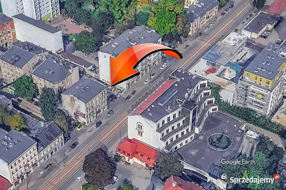 Działka inwestycyjna Piotrkowskiej MPZP 5k Łódź