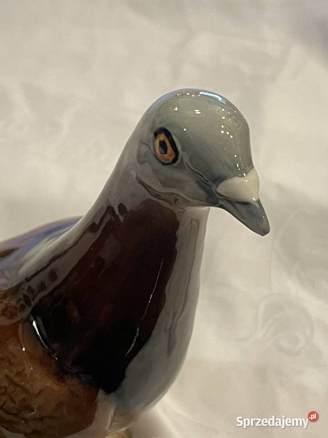 Porcelanowa figurka gołębia Kraków sprzedam
