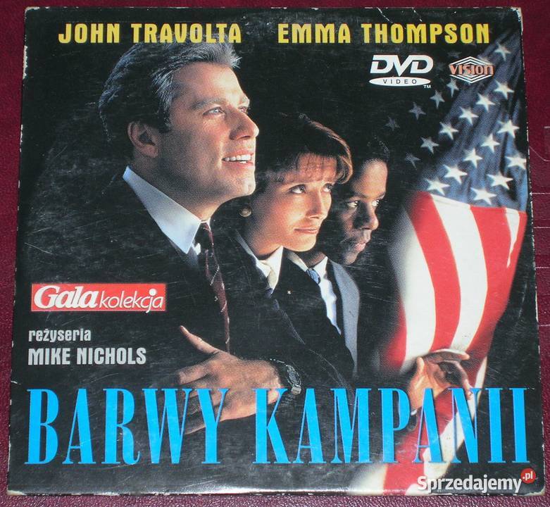 DVD BARWY KAMPANII 1998 JOHN TRAVOLTA EMMA Szczecin