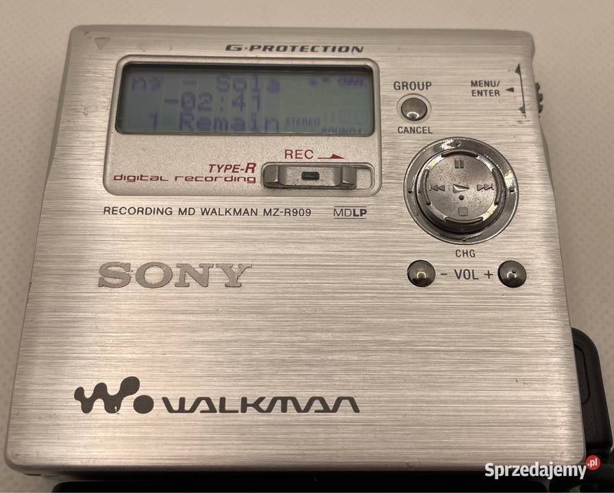 Minidisc Sony MZ-R909