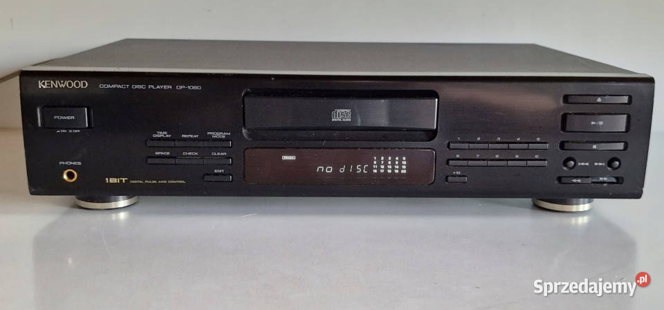 odtwarzacz kompaktowy CD player Kenwood DP 1060 Międzychód