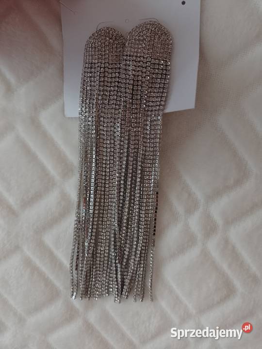 ASOSOgromnie długie kolczyk wieczorowe z Londynu Kraków sprzedam