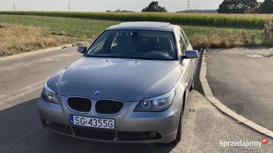 BMW Seria 5 E60 Sedan benzyna 22i 170 2003 170KM Gliwice