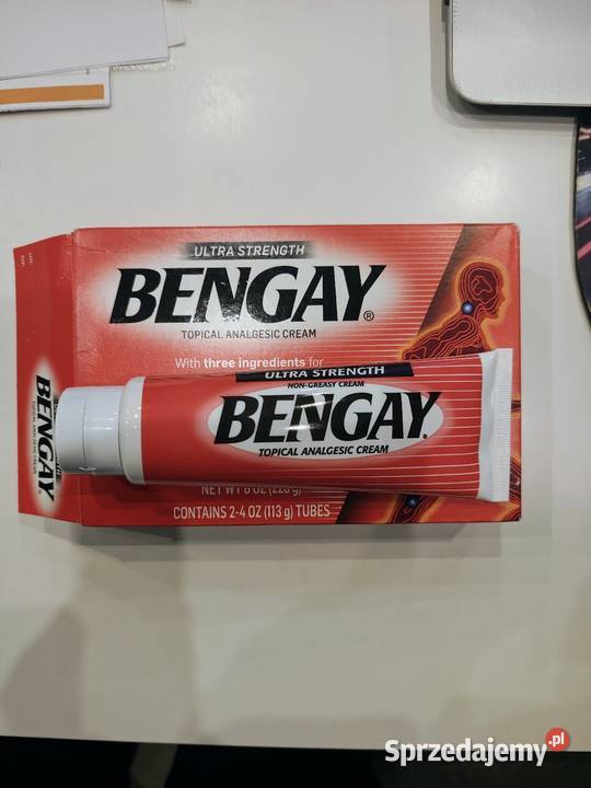 Maść Bengay czerwony z USA Zdrowie i Uroda podkarpackie Rzeszów sprzedam