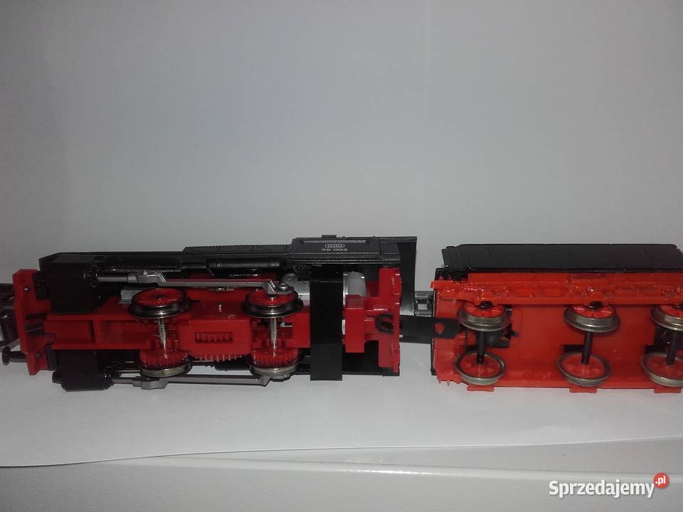 Lokomotywa parowóz DB 98 003 z tandemem H0 Będzin