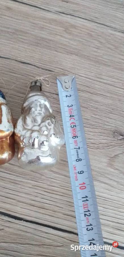 Bombki mikołajki z prl