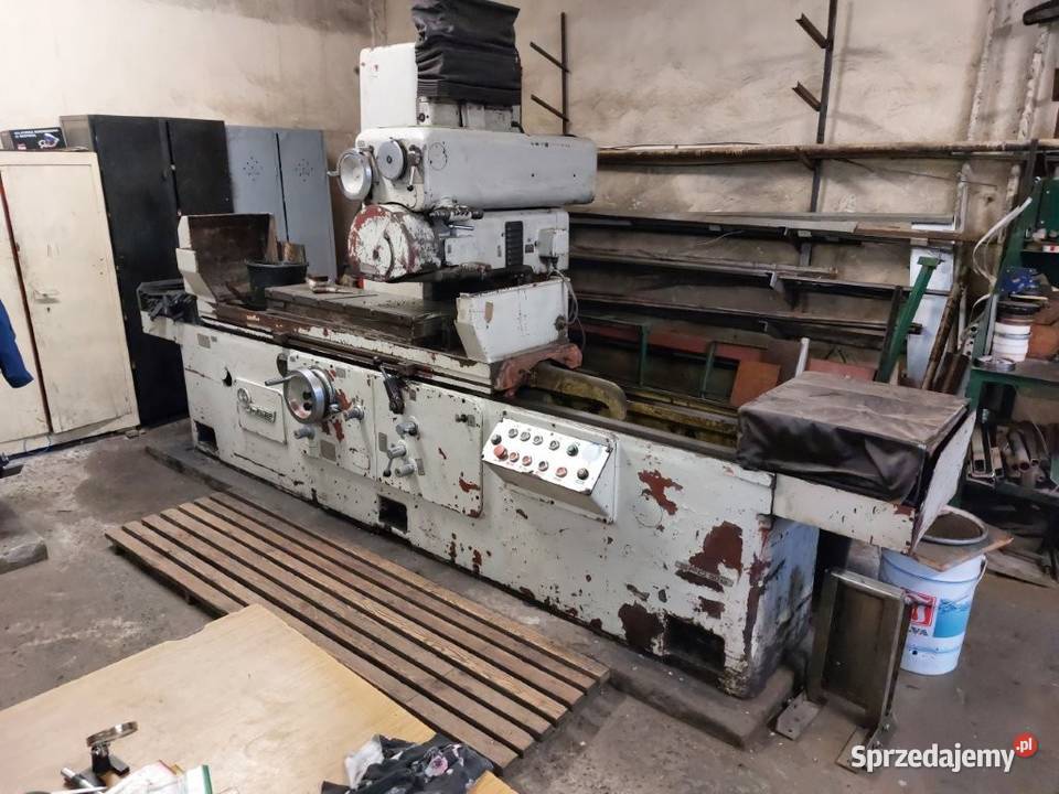 Szlifierka do płaszczyzn typ SPD30b do metalu Produkcja Brody Małe