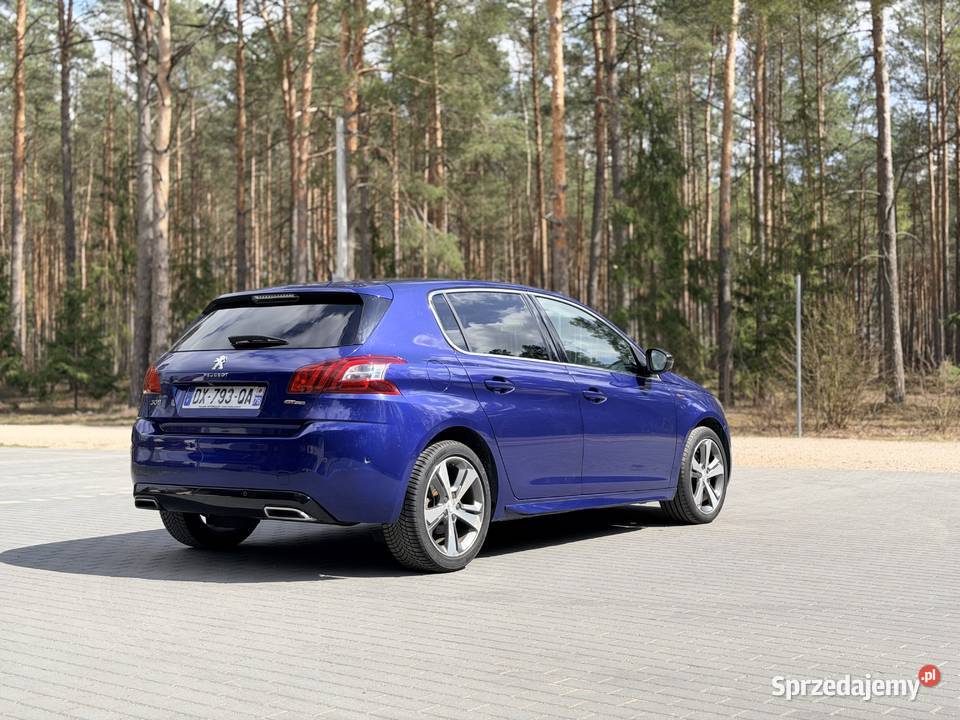 Peugeot 308 GT LINE hatchback 2015r benzyna 131 wspomaganie kierownicy mazowieckie sprzedam