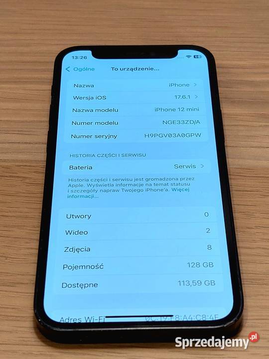 iPhone 12 mini 128GB 79 Czarny