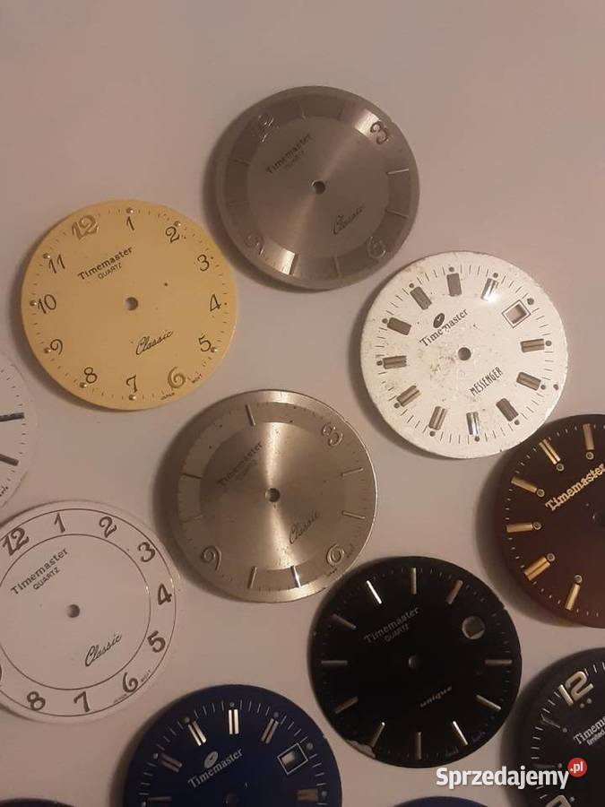TARCZE DO ZEGARKÓW TIMEMASTER ZESTAW 15 SZTUK Szczecinek