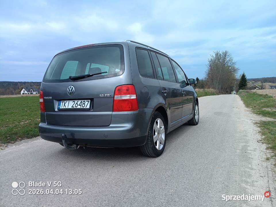 Volkswagen Touran 16 2004r Godny 115KM Jeziorko