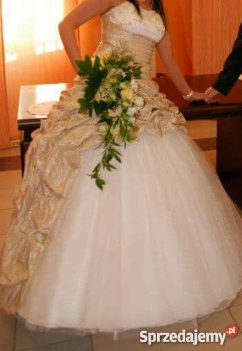 Zjawiskowa suknia ślubna Damska Gliwice sprzedam