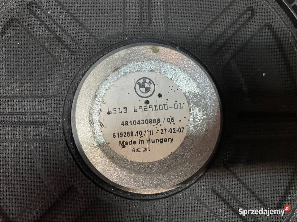 6929100 głośnik głośniki fabryczne bmw 5 e60 e61 Szczecin sprzedam