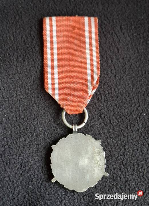 Unikat Srebrny Medal Siły Zbrojne V pomorskie Wejherowo