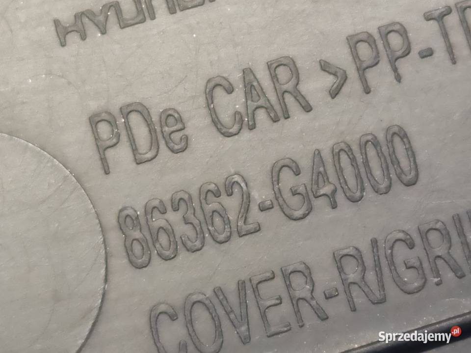 Osłona Pasa Przedniego Hyundai i30 III 2017 osobowe Pleszew sprzedam