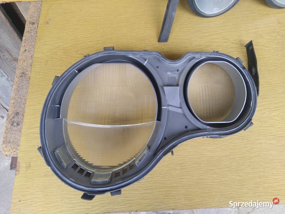 Mercedes W 210 klosz lampy lewy prawy szkło Lampy przednie Łódź