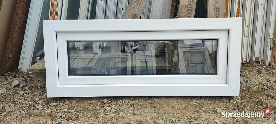 OKNA KacprzaK OKNO PCV 105x42 Używane Plastikowe Okna ścienne