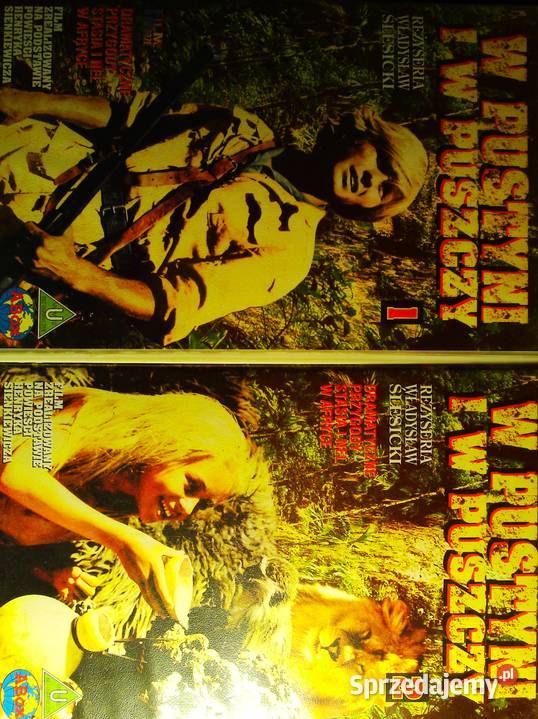 Kasety VHS firmowo nagrane W pustyni i w puszczy Pozostałe małopolskie Kraków