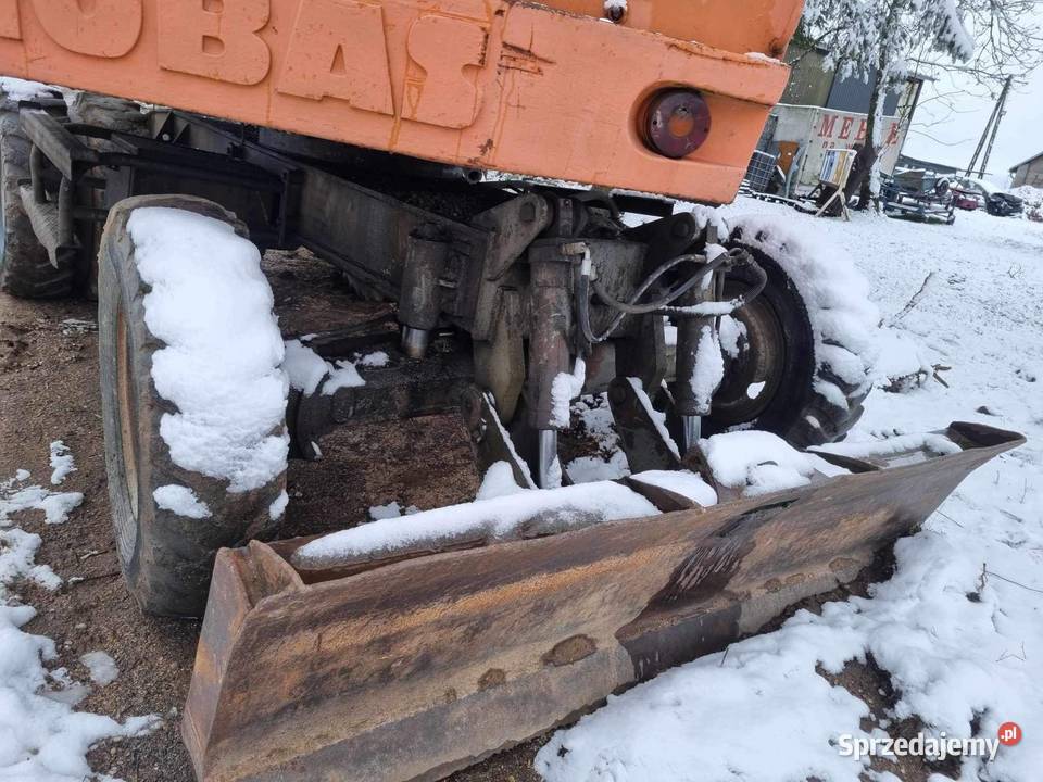 Koparka Nobas UB 642 z podporami Atlas Dodatkowy osprzęt podlaskie Grodziszczany