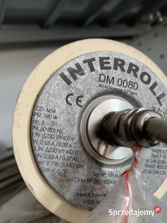 Interroll DM 0080 Drum Motor 140 W M34 975 mm x Warszawa