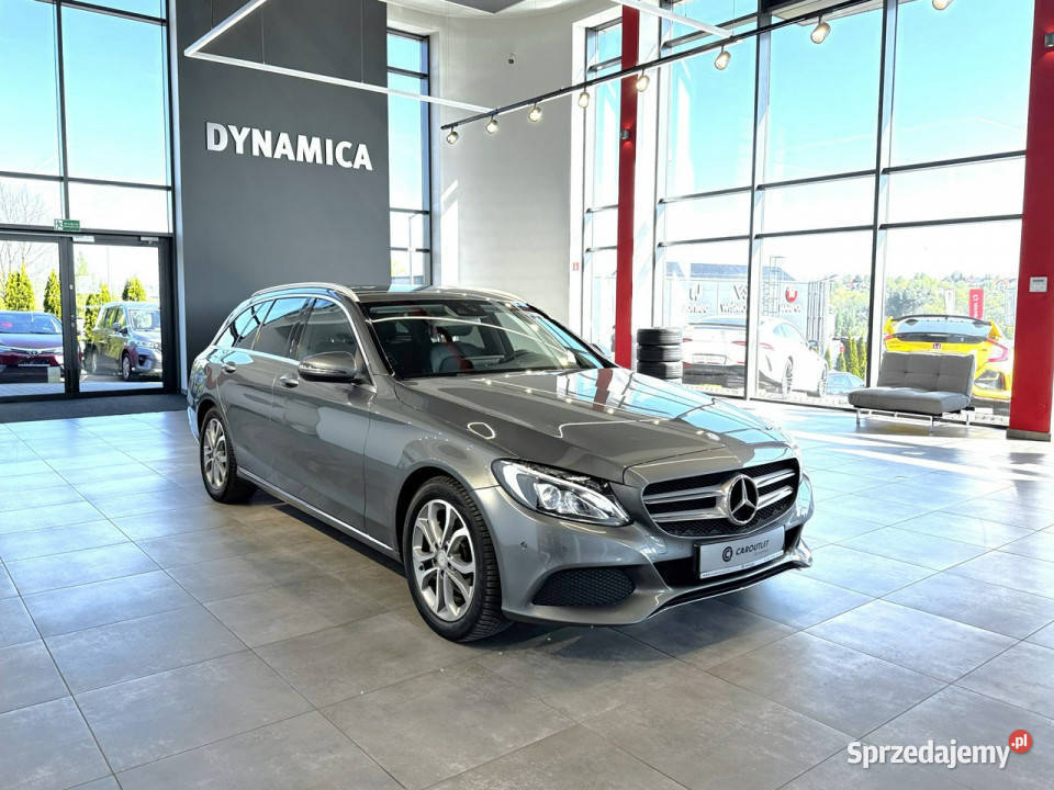 Mercedes C 200 T 20 184 automat 2016 r salon isofix małopolskie Myślenice sprzedam