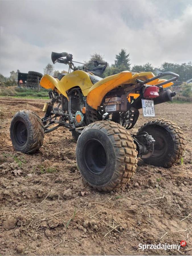 Quad Bashan 250 zarejestrowany na katB Sierakowice