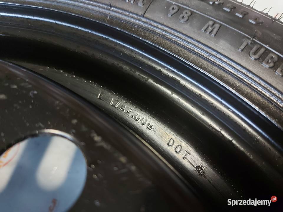 OPEL INSIGNIA A koło dojazdowe 1257017 98M 5x120 Kielce