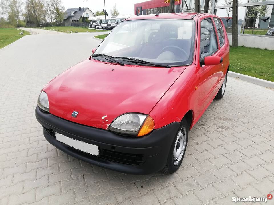Fiat Seicento 900 I właściciel 63 przebiegu 1999 VAT marża