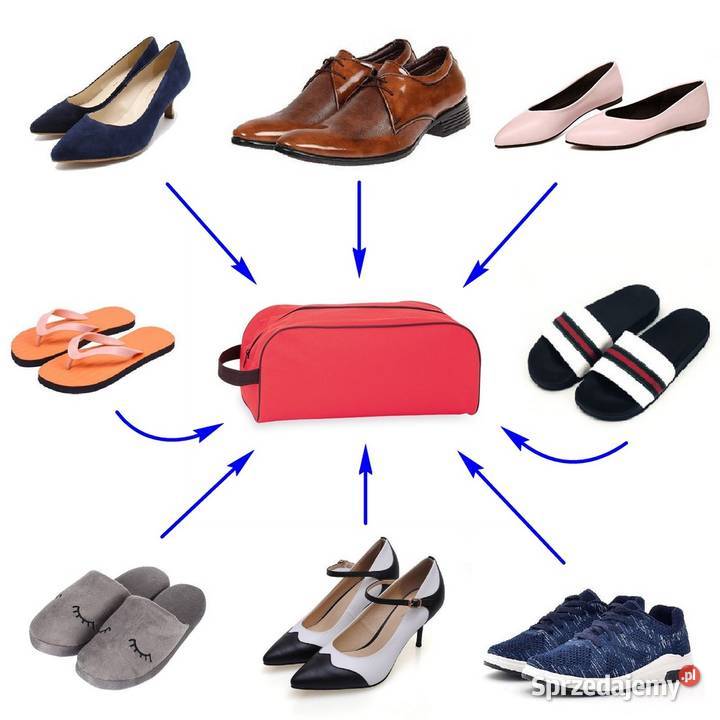 Torba na buty pokrowiec na obuwie basen siłownię Siemianowice Śląskie