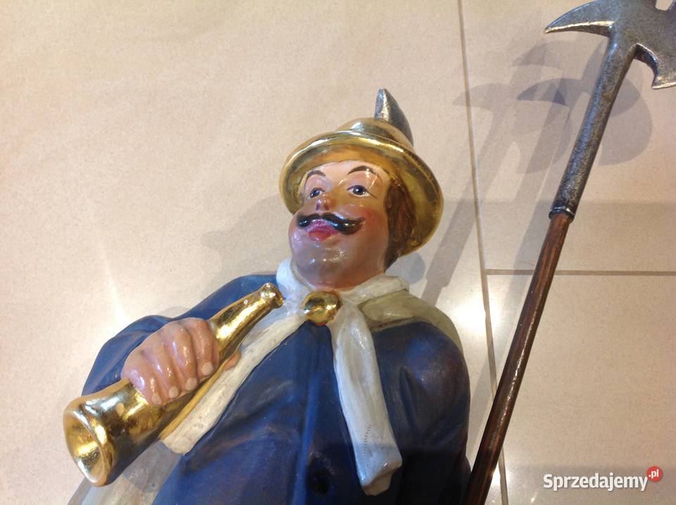 Stara Drewniana Figura Latarnik lubuskie Nowa Sól