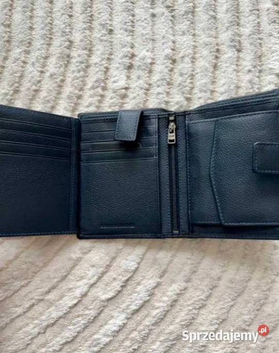 Portfel męski skórzany Ochnik Lublin