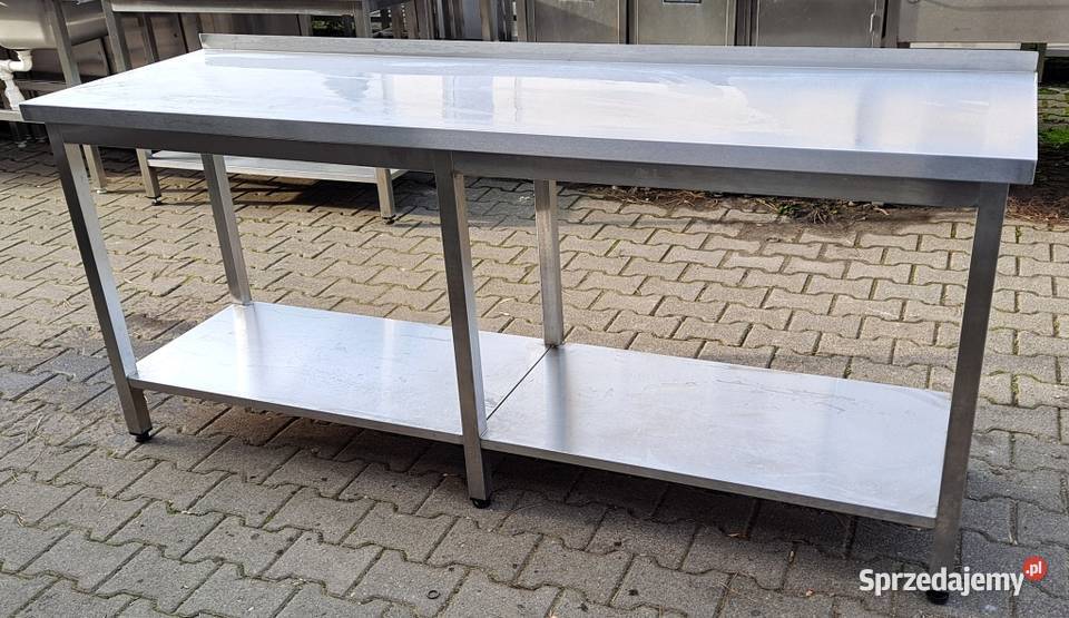 STÓŁ GASTRO Z PÓŁKĄ WZMACNIANY 2006085 M1254N wielkopolskie Nowe Skalmierzyce sprzedam