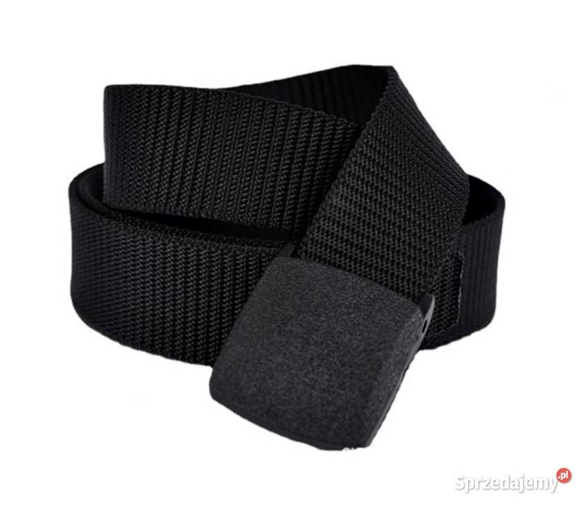 PAS PASEK Wojskowy Survival z Klamrą 125 CZARNY Nowy Sącz