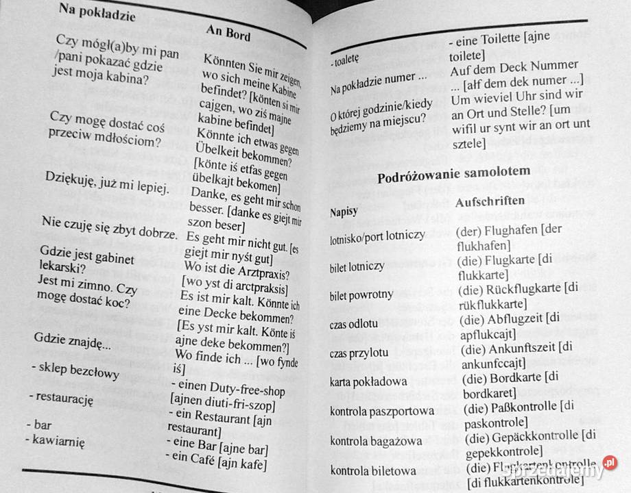 Rozmówki polskoniemieckie Marta Korzeniowska Chełm sprzedam