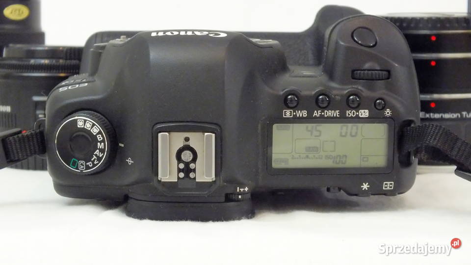 Canon EOS 5D Mark II Przebieg 4559 zdjęć 4 Aparaty Lubin sprzedam