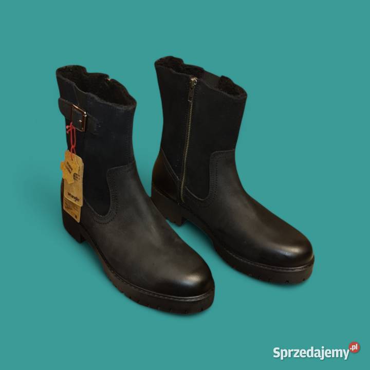Wrangler Botki Org Skóra Naturalna 41 Damskie Warszawa sprzedam
