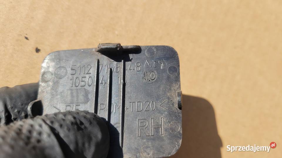 BMW X5 E70 ZAŚLEPKA HAKA PRAWA ZDERZAKA TYŁ Ruda Śląska