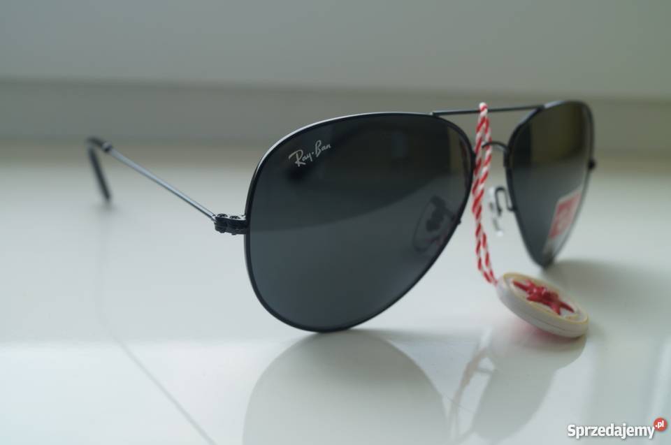 okulary Ray Ban Aviator 3025 gradient brąz Konin sprzedam