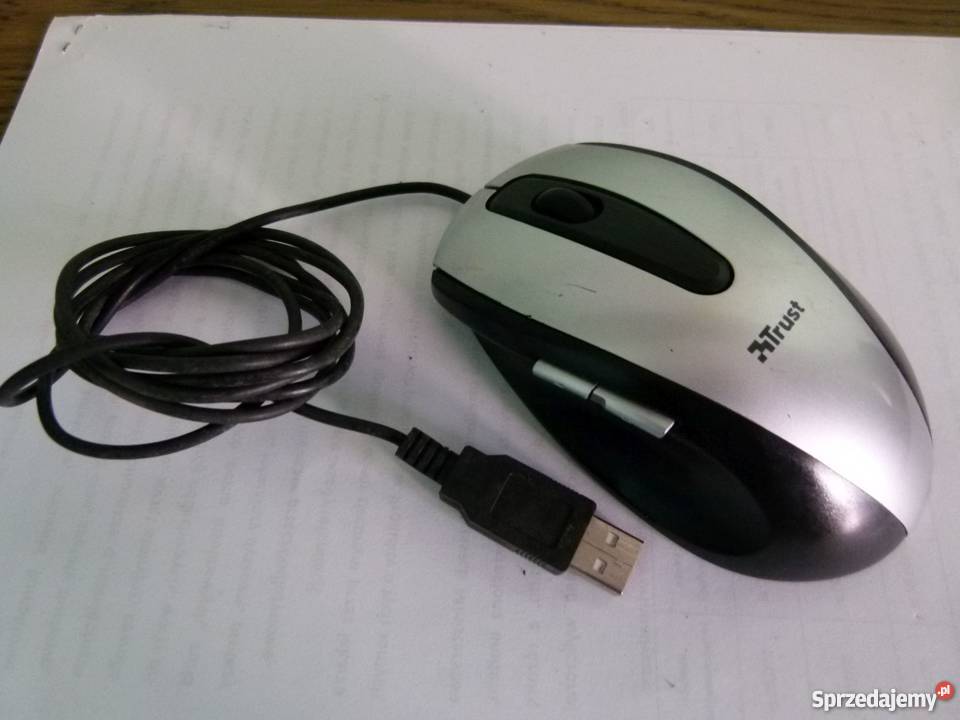 Myszka USB Trust 5 przycisków SPRAWNA lubelskie Zamość sprzedam