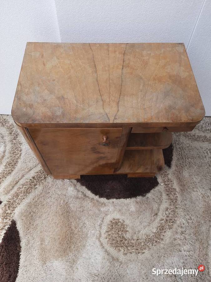 Szafka nocna art deco ładny stan szafka z 49cm Trzebinia